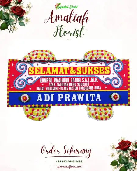 Papan Bunga Ucapan Selamat Cisalak Sukmajaya